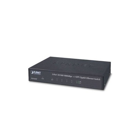Switch in Metallo 5-Porte 10/100/1000-T +1-Porta 1000-X SFP 4POWER