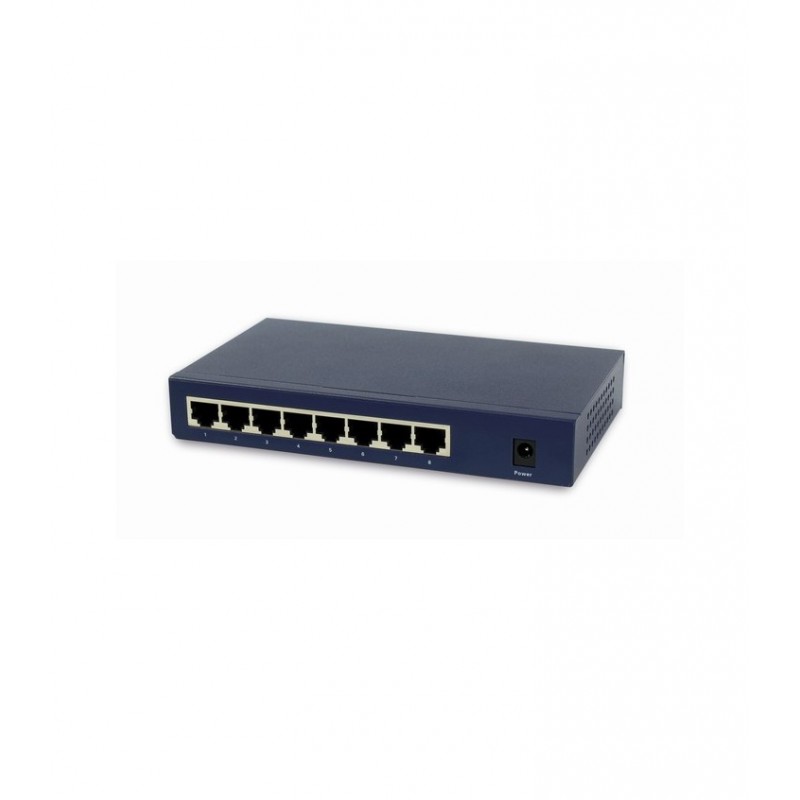 Switch PoE collegato a telecamere IP di videosorveglianza