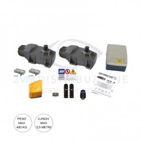 Kit battente 800Kg KIT DUKE 24V 110° Rib