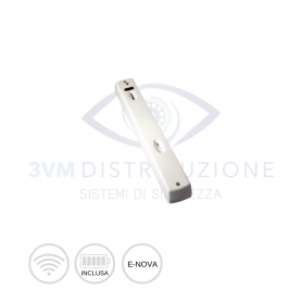Rivelatore doppia tecnologia a tenda bianco Daitem SH102AT