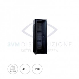 Armadio a pavimento 42U -19" (L600xP600xH2055 mm) AR900442U6X6 4POWER