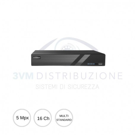 DVR AHD 16 canali 5Mpx EL.MO.