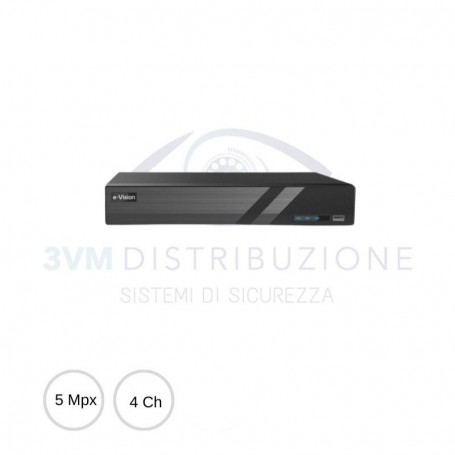 DVR AHD 4 canali 5Mpx PRODVR504A1 EL.MO.