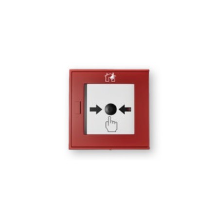 Pulsante manuale incendio senza fili colore rosso DAITEM BEKA