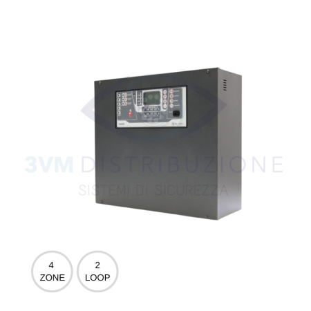 Centrale antincendio ibrida TACORA TA4000 EL.MO.