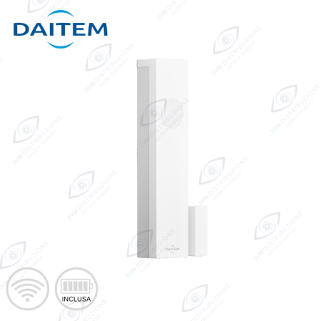 Rivelatore di apertura con sensore urto piezoelettrico|DAITEM