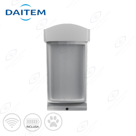 Rivelatore doppio IR "Pet Immune" per esterno SH146AX|DAITEM|rivelatore doppio IR Pet Immune