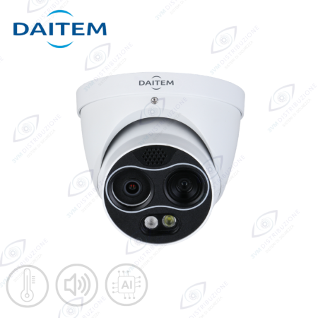 Telecamera IP a torretta F7 ibrida termica SV405TX