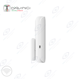 Contatto magnetico porte e finestre wireless Nibbio bianco