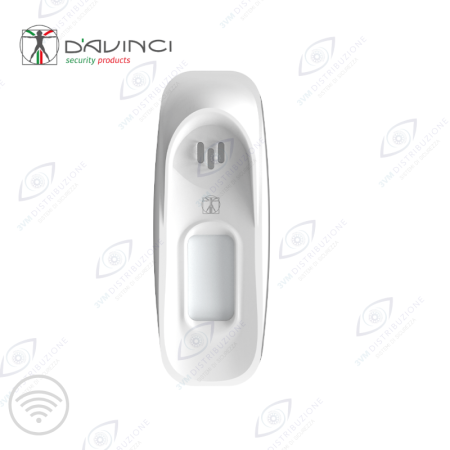 Rivelatore doppia tecnologia tenda wirless da esterno Vitruvio