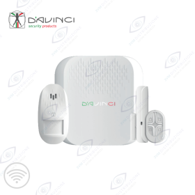 Kit base antifurto wireless D'AVINCI | 3VM Distribuzione