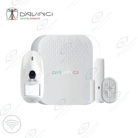 Kit base Cam antifurto wireless D'AVINCI