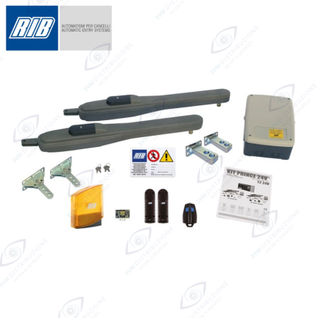 kit automazione cancello battente | Kit battente 250Kg KIT PRINCE 24V AD00738