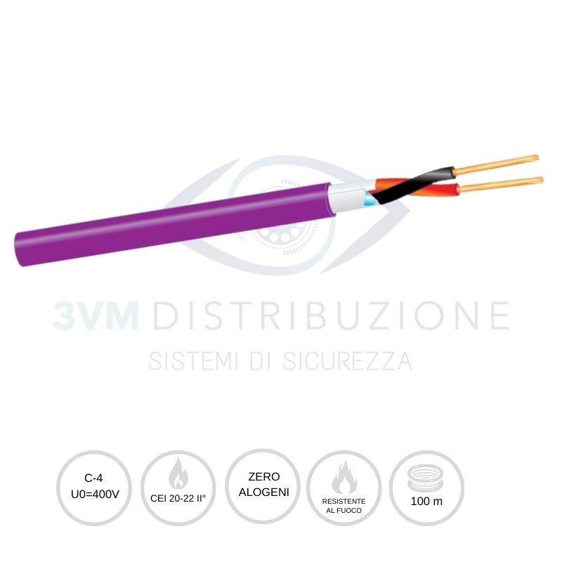 Cavi EVAC resistenti al fuoco FG29OM16